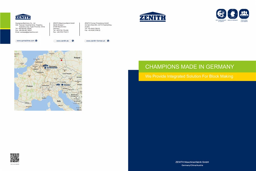 Catalóg de Tháirgí Sraith Zenith