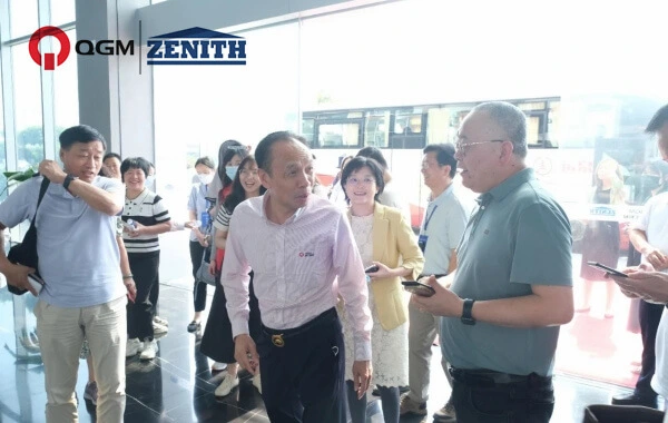 Thug rannpháirtithe an tríú Fóram Sci-tech Sino-Gearmáinis cuairt ar QGM