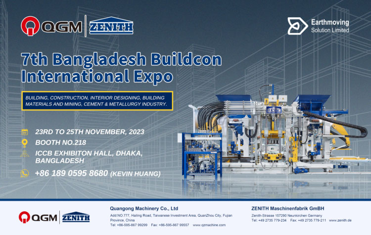 Buail le QGM-ZENITH ar Bhanglaidéis 2023 Buildcon